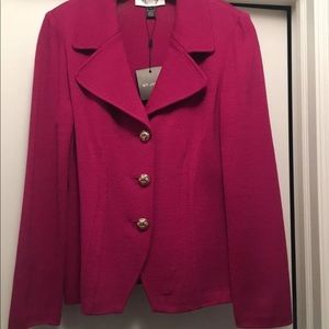 St John Collection suit jacket size 6 skirt P